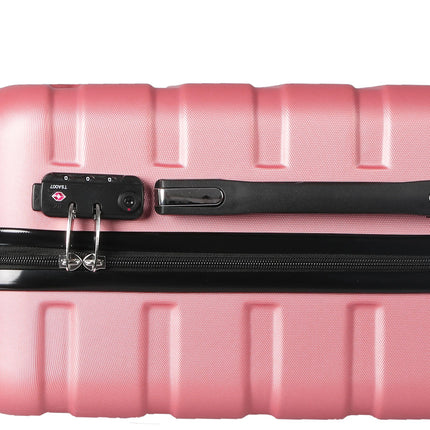 Slimbridge 20" Carry On Luggage Case Rose Gold 20 inch-1973193939502632965