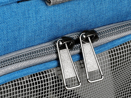 Pawz 3 in 1 Pet Soft Crate Dog Cat Carrier L Size Blue-1910112288384356357