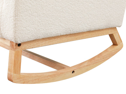 Levede Rocking Chair Ottoman Footrest With Side Pocket-1954802459419480069