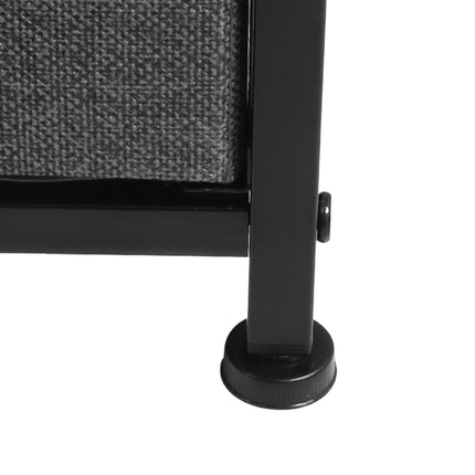 Levede Storage Cabinet Tower Chest Dark Grey-1973194073615503365