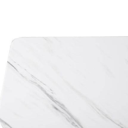 Levede Standing Desk Sofa Bed Side Table White No Slots-1910113013311082501