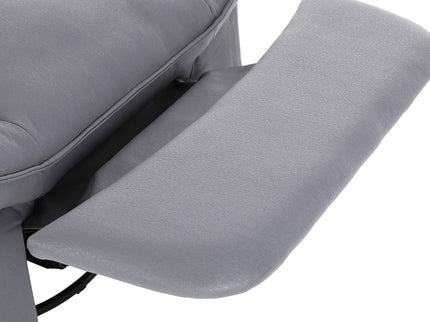 Levede Recliner Chair Lounge 360?Swivel Black-1864184462552731653