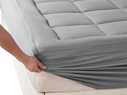DreamZ Mattress Topper Bamboo Fibre King-1886651038077947909