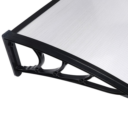 Mountview Window Door Awning Outdoor 1M X 1.2M Transparent 1x1.2M-1864184443309264901