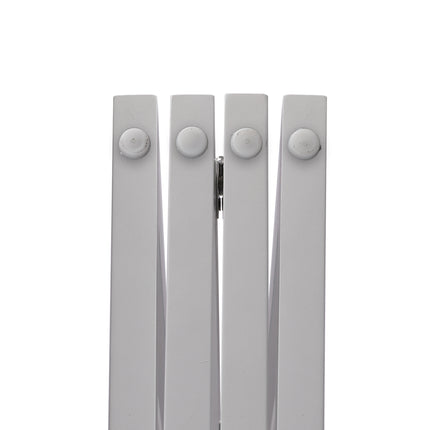 Wooden Pet Gate Dog Fence Retractable White 600x 3MM-1973193643191832581