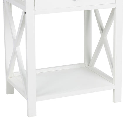 Levede 1x Bedside Tables Drawers Side-1973193844480675845