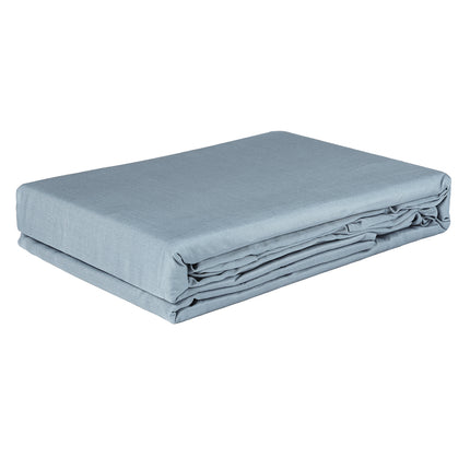 Dreamz 4pcs King Size 100% Bamboo Bed Sheet Set in Grey Colour-1973194026299559941
