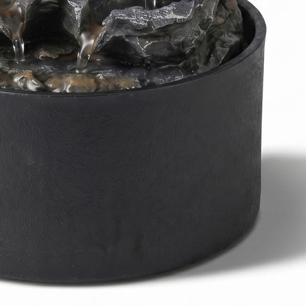 Spector Tabletop Water Fountain Resin Indoor Water Feature  3 Flow Levels Office-2061251862367178757