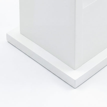 Levede Slim Side Table Magazine Rack Narrow Sofa End Table Storage Living Room-2061251865856839685