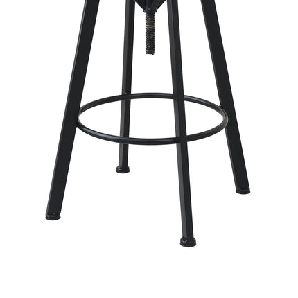 Levede 1x Bar Stool Industrial Adjustable-1975420484073951237