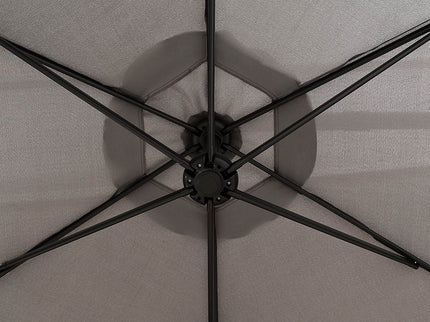 Mountview 3M Cantilever Umbrella Outdoor Grey With Base-1864184448539561989