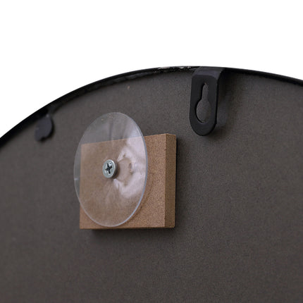 Wall Mirror Round Shaped Bathroom Makeup Large-1975420485088972805