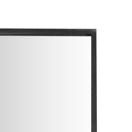 Yezi Rectangular Full Length Mirror 165x60cm Black Standing Floor Wall Leaning-2050059008307499013