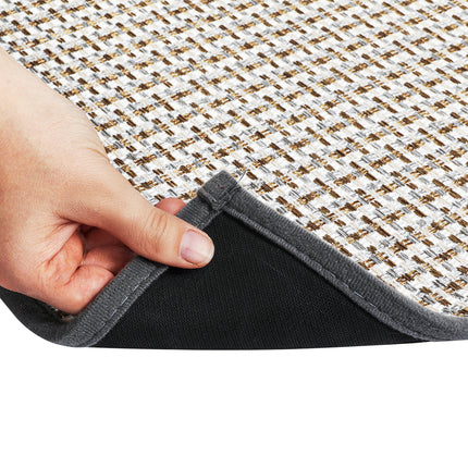 Marlow Kitchen Rug 2PCS Woven Non Slip Absorbent Grey-1973193519933820931