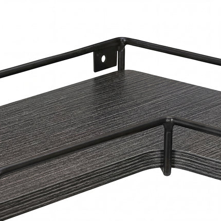 Levede Floating Shelves 2Pcs DIY Corner Wall Shelf Storage Display Rack Bedroom-2050059024489123845
