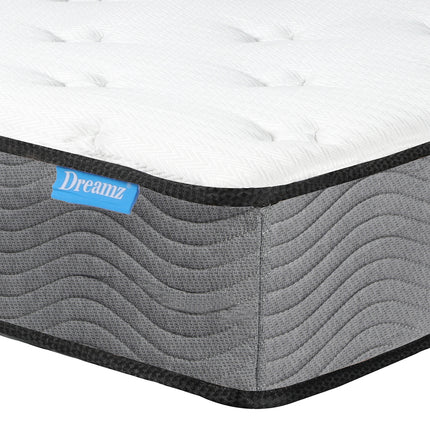 Dreamz Spring Mattress Pocket Bed Top Queen-1975420428059021317