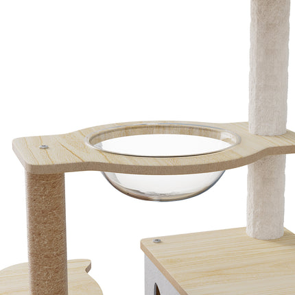 Pawz Cat Tree Tower Large Scratcher Condo House 160cm-2006732708063088645