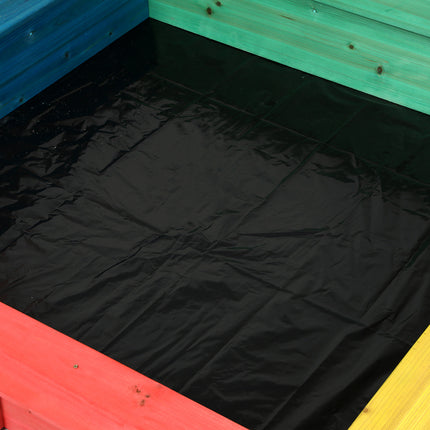 Bopeep Kids Wooden Sandbox 120X120CM-1975420321309790213