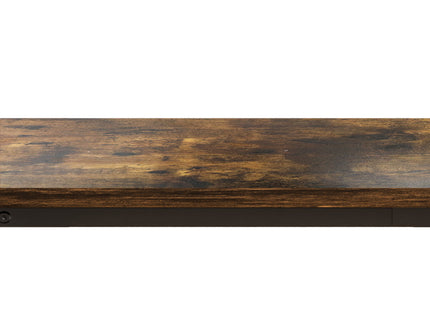 Levede C-shaped End Table Side Sofa Coffee Wood Overbed Laptop Table Industrial-1910112206297632773