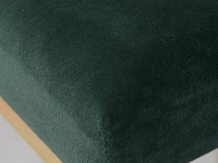 Levede 2x Bar Stools Velvet Backless-1919892921994317829