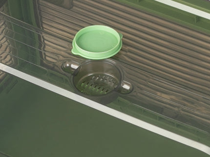 55L Storage Boxes Stackable Container M Green Medium-1864184614084546565