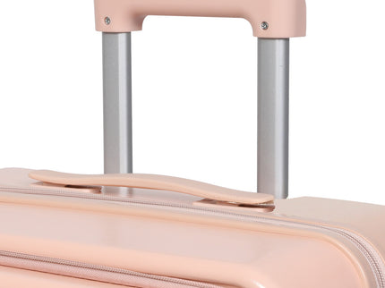 Slimbridge 20" Luggage Trolley Travel Hard Pink-1910112244306415621