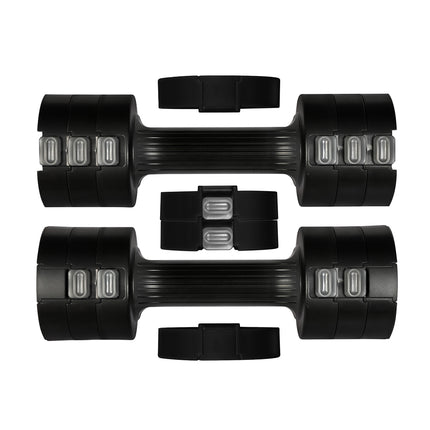 Centra A Pair Of 1KG To 5KG Dumbbells Black-1973193425528426501