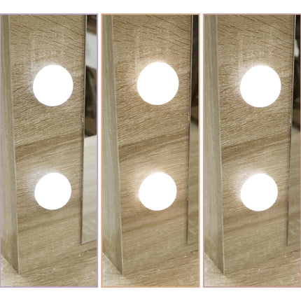 Levede Dressing Table Stool Set Makeup Mirror Led-1950770004920242181