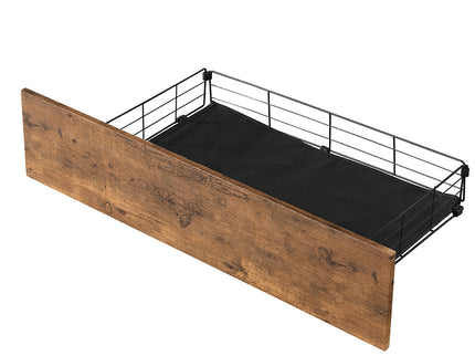 Levede Queen Bed Frame RGB LED 4 Drawers USB-1910113213505212417
