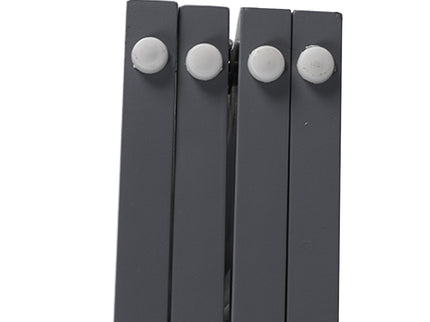 Wooden Pet Gate Dog Fence Retractable Grey 600x 3MM-1864184510149693445