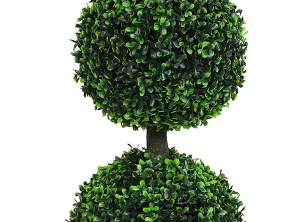 Lambu Artificial Triple Ball Boxwood Trees-1910112267198926853