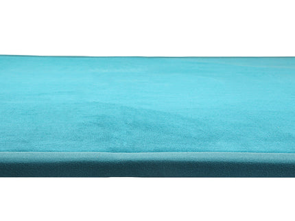 Marlow Coral Velvet Area Rugs Large Mat 150x200cm Blue-1910112283846119429