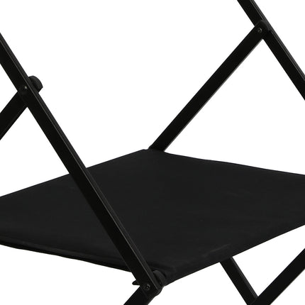 Levede Foldable Camping Storage Shelves 2 Layer with Hooks Black-1894516820644335621