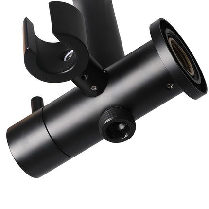 High Pressure Shower Head Set Rain Round Black-1973194049154322437