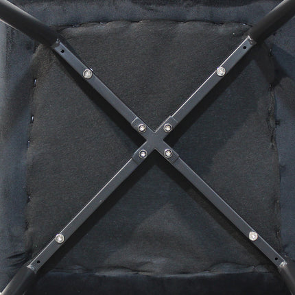 Dining Chairs x 8 Padded Seat Soft Velvet-1973193569133006853