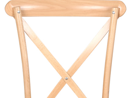 Levede 2X Dining Chairs Cross Back Chair-1910112199226036225