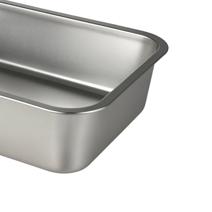 Pawz Stainless Steel Cats Litter Box 10cm Height Small Animals Easy Entry Clean-2029334099243700229