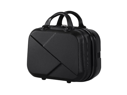 Slimbridge 2pcs 20"Travel Luggage Set Black-1864184360790528005