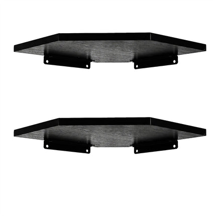 Levede Corner Shelves 2 Pcs Wall Mounted Storage Display Rack Adjustable Bedroom-2061251868872544261