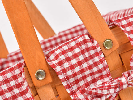 Picnic Basket Outdoor Baskets Deluxe-1864183150373113861