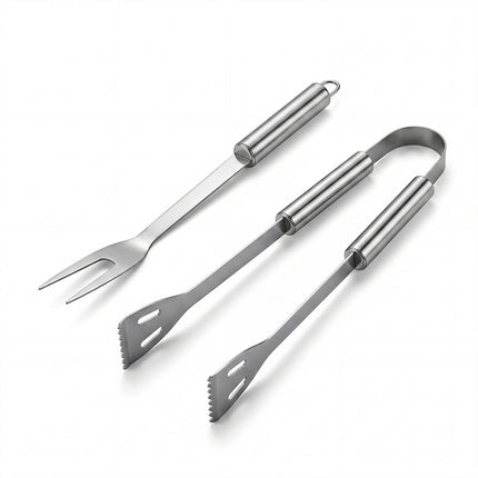 Moyasu 29Pcs BBQ Tool Set Stainless Steel Grill Cook Barbecue Grill Utensils Kit-2061251856876834821