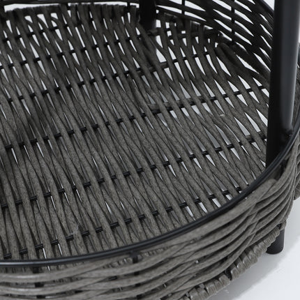 PaWz Rattan Pet Bed Elevated Raised-1975420452511813637
