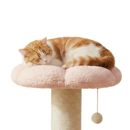 Pawz Cat Scratching Post Flower 61.5cm Cat Tree Tower-2029387298533150725