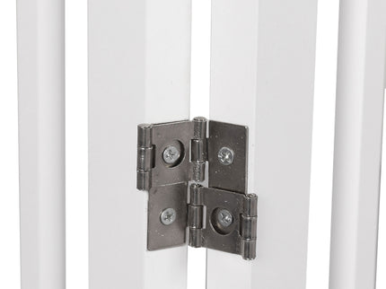 PaWz Wooden Pet Gate Dog Fence Safety White-1864184532832489477