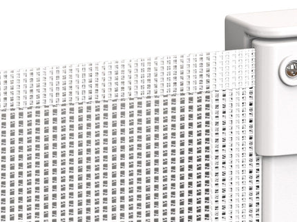 BoPeep Retractable Baby Safety Gates 150cm White 150 cm-1864184339508629509