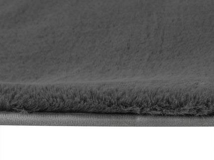 Marlow Floor Rugs Area Rug Fluffy Faux 140X200CM Grey-1919892882202955781