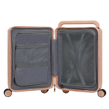 Slimbridge 20" Luggage Wide Handle TSA Lock Pink-1975420323184644101