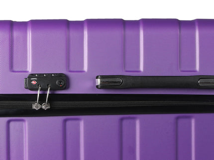 Slimbridge 3PC Luggage sets Suitcase Purple-1864184368285749253