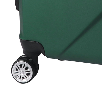 Slimbridge 2pcs 20"Travel Luggage Set Green-1864184361084129285