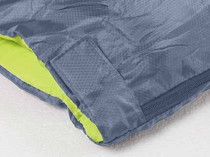 Mountview Double Sleeping Bag Bags Outdoor Grey-1894516812578689029